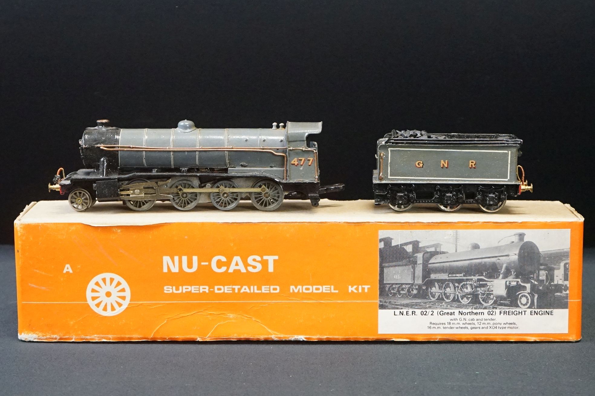 Two boxed & built Nu-Cast OO gauge LNER 02/2 Great Northern 02 locomotives, painted in different - Image 13 of 23