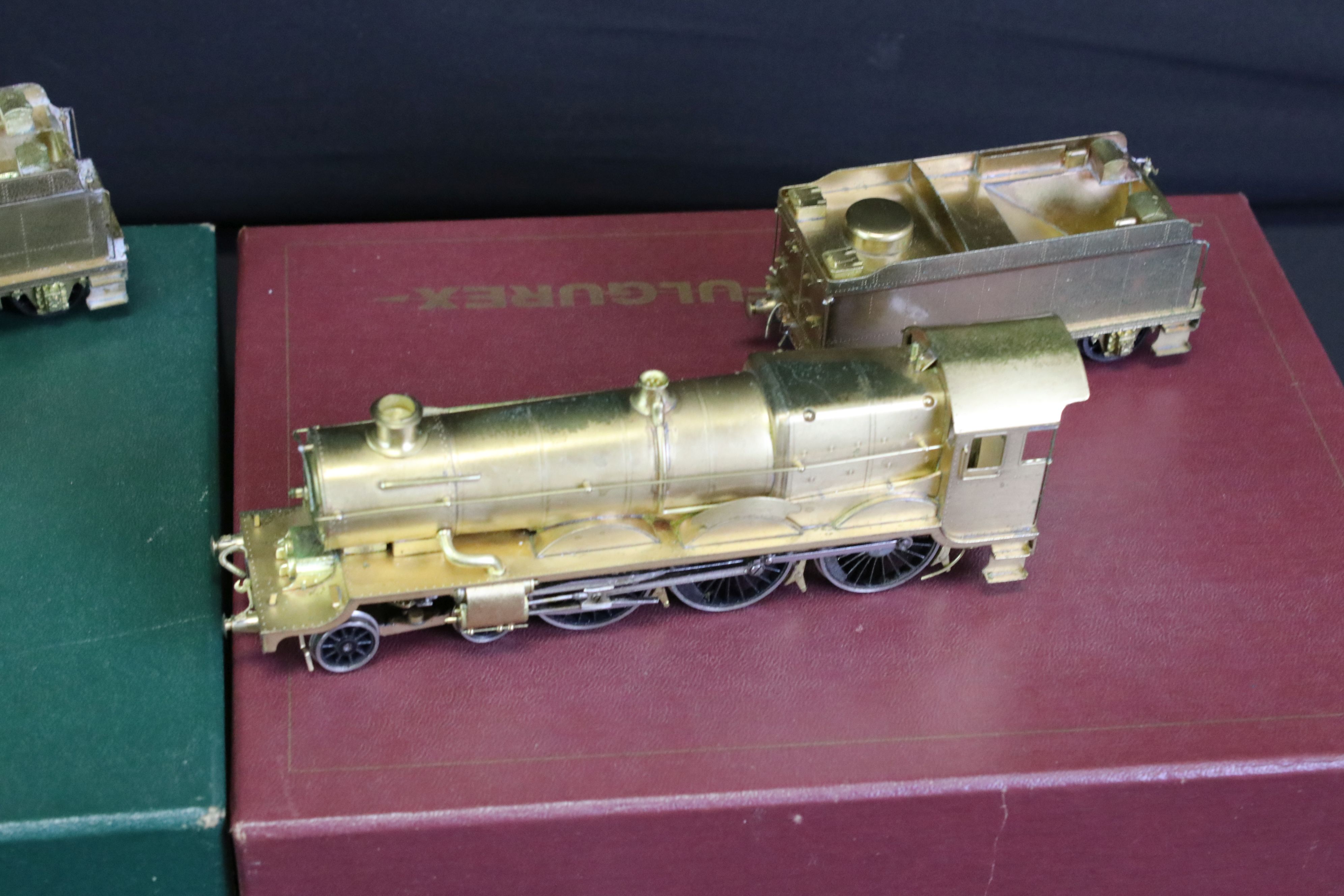 Five brass built OO gauge locomotives to include 2 x Garratts (one painted), GWR Castle class 4-6- - Image 5 of 6