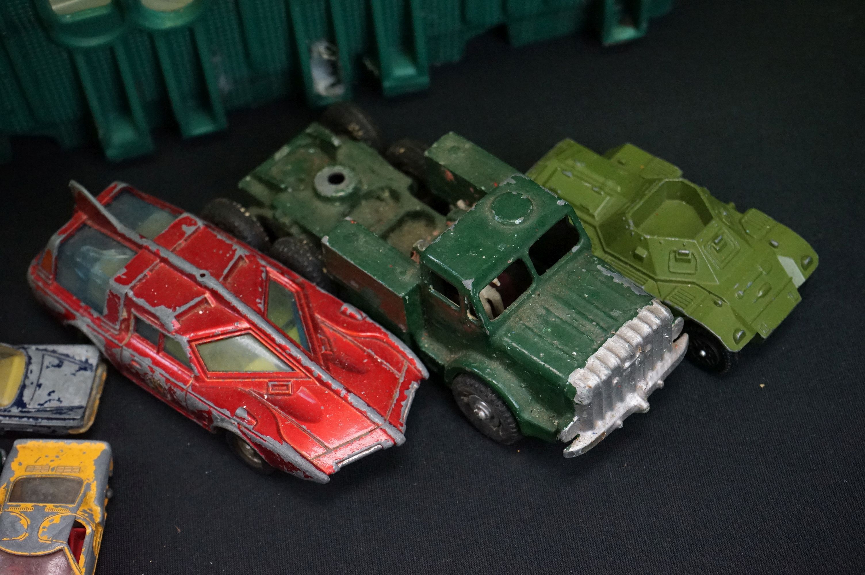 Over 35 Mid 20th C onwards play worn diecast models to include Dinky, Corgi, Matchbox and Lone Star, - Image 12 of 15
