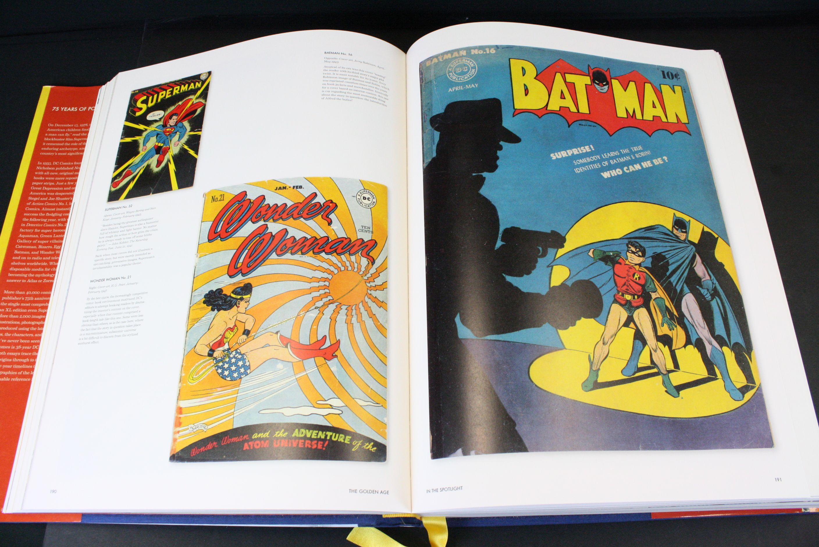 Book - Taschen 75 Years of DC Comics The Art of Modern Mythmaking by Paul Levitz h/b book without - Image 3 of 4