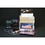 19 Cased diecast racing car models to include 10 x Onyx Heritage (3 x Heritage Classics - 5017