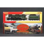 Two boxed Hornby OO gauge locomotives to include R2675 LNER Class A1 Flying Scotsman and Top Link