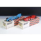 Two boxed Western Models kit built metal models to include WMS23 1927 Sunbeam 1000 HP Record Car and