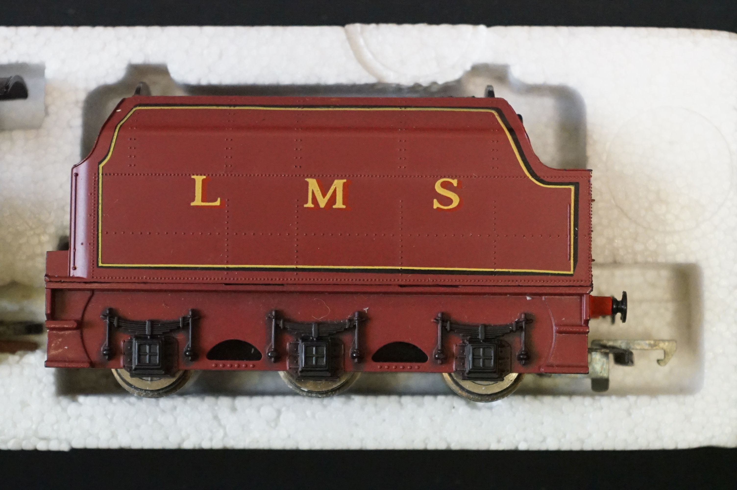 Boxed Hornby OO gauge LMS Coronation Class 7P 4-6-2 Duchess of Sutherland locomotive (box missing - Image 6 of 6