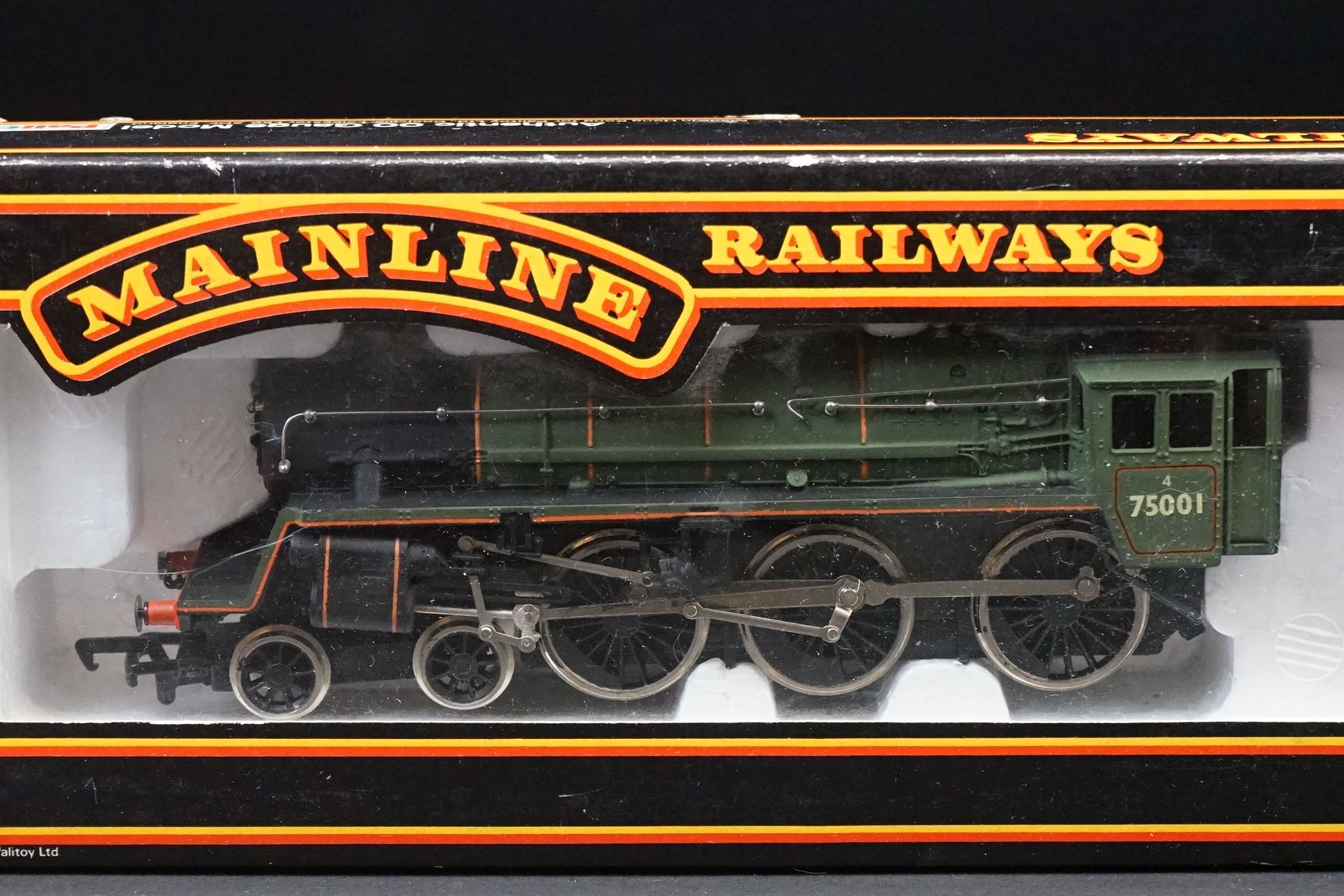 Six boxed Palitoy Mainline OO gauge locomotives to include 2 x 37056 4-6-0 6P Rebuilt Scot Class LMS - Image 12 of 17