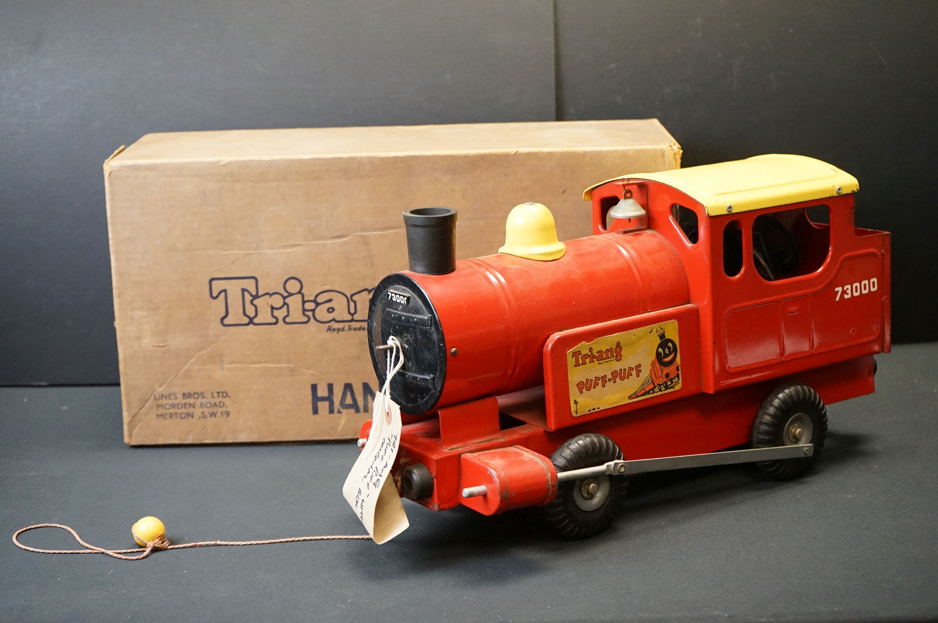 Two boxed metal toys to include Marx Radar Searchlight Truck and Triang Whistle Puff Puff, showing - Image 14 of 21