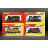 Four boxed Hornby OO gauge locomotives to include 3 x Railroad Collector Clubs (R3678 GWR 0-4-0 No