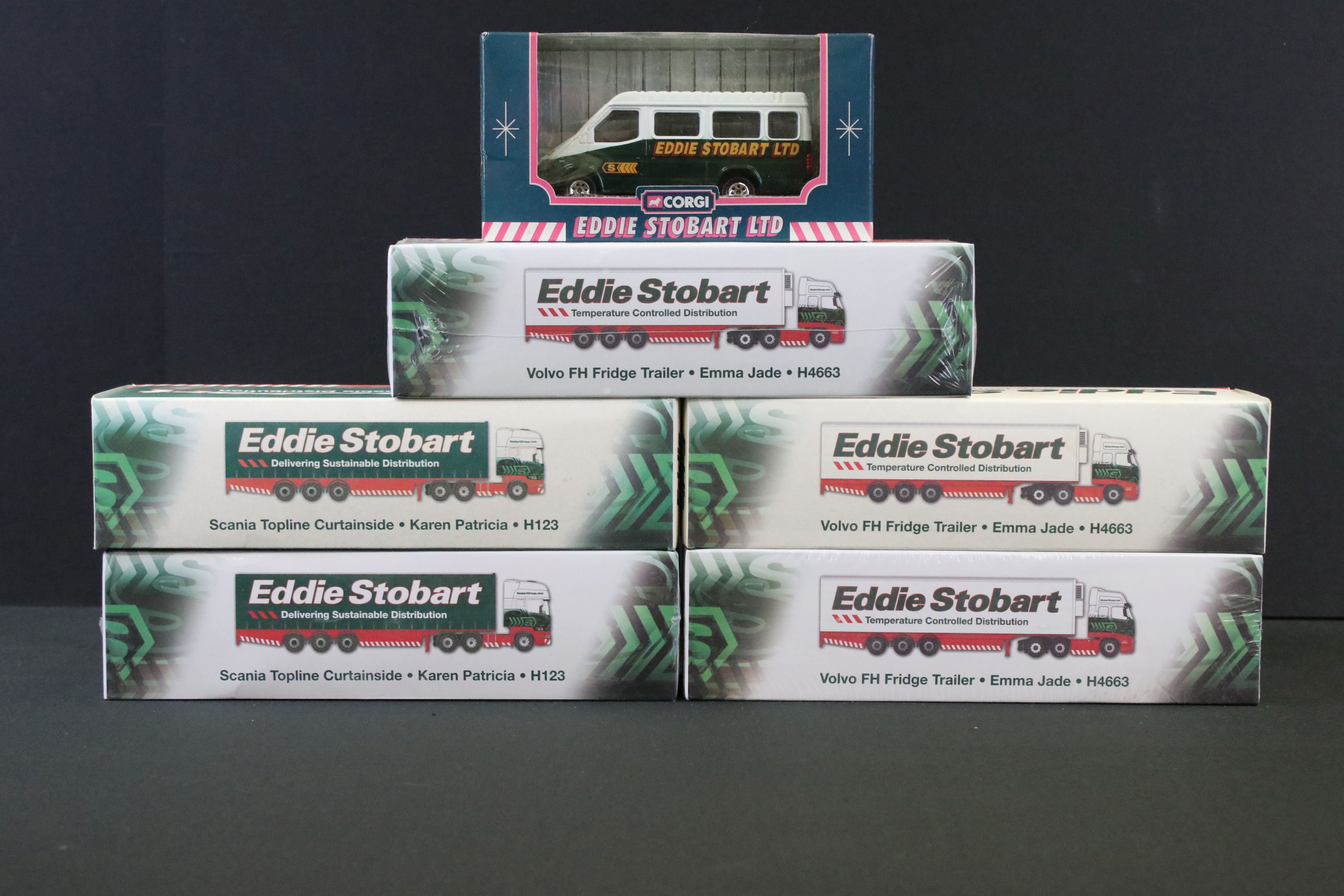 12 Boxed Eddie Stobart diecast models to include 6 x Corgi examples (Hauliers of Renown 1:50 - Image 5 of 7