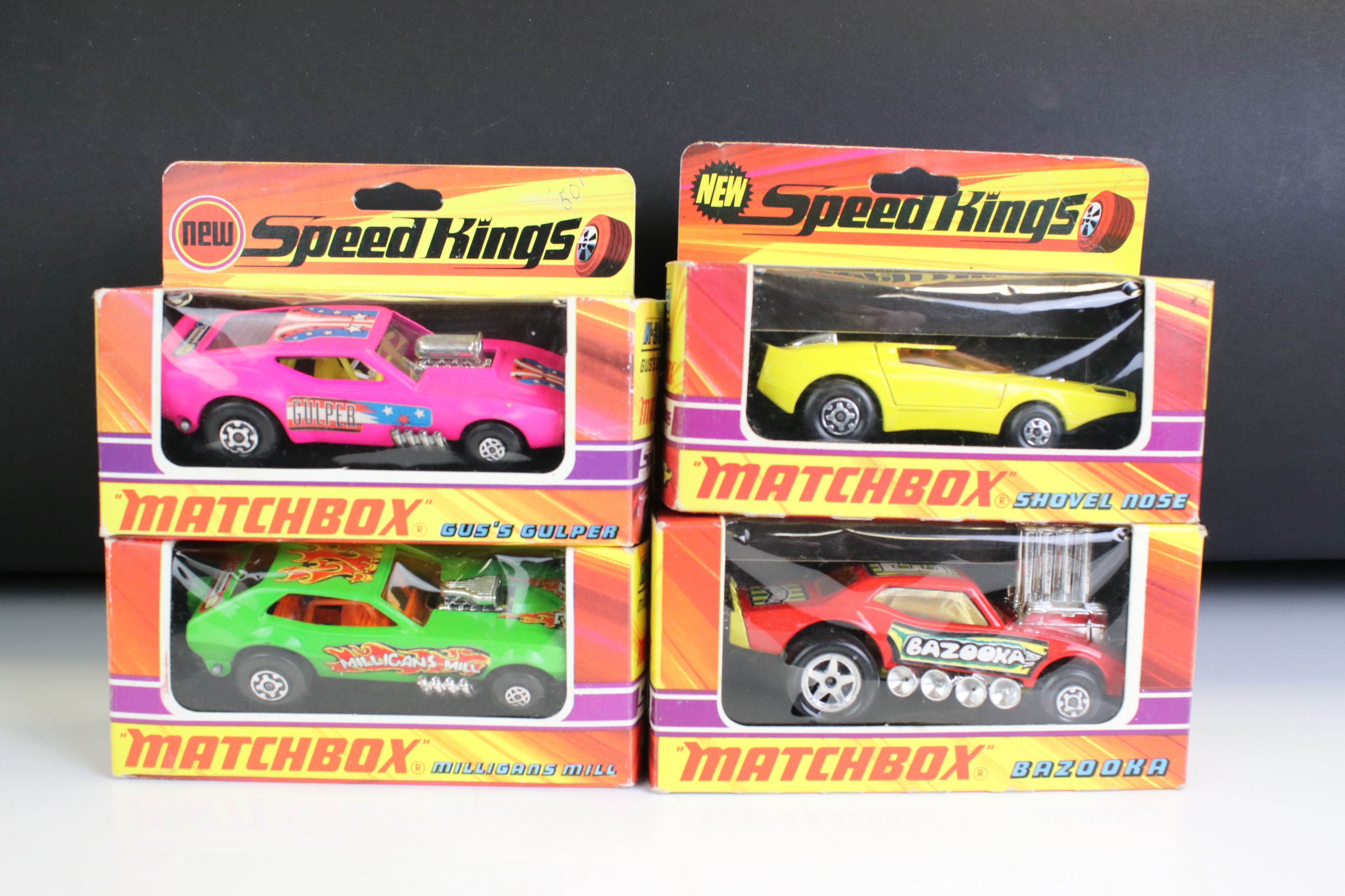 11 Boxed diecast models to include 5 x Matchbox Speed Kings (K-28 King Size Drag-Pack Mercury - Image 3 of 17
