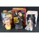 Three boxed Sci Fi collectibles to include DC Direct ltd edn The Bottle City Of Kandor, Root Factory