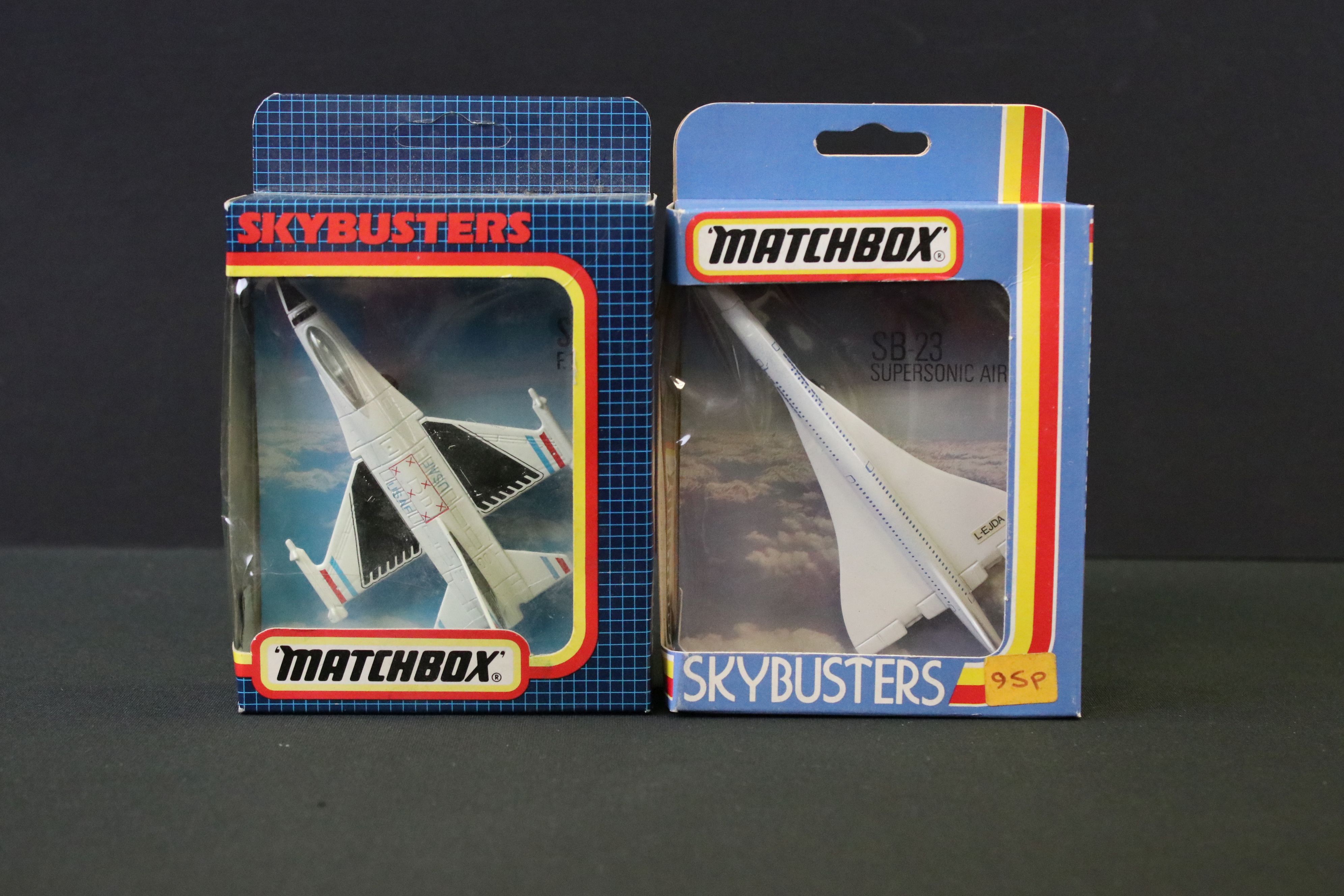 35 Boxed / carded Matchbox diecast models, circa 1980's, to include 5 x Skybusters (2 x SB-23, 2 x - Image 5 of 7