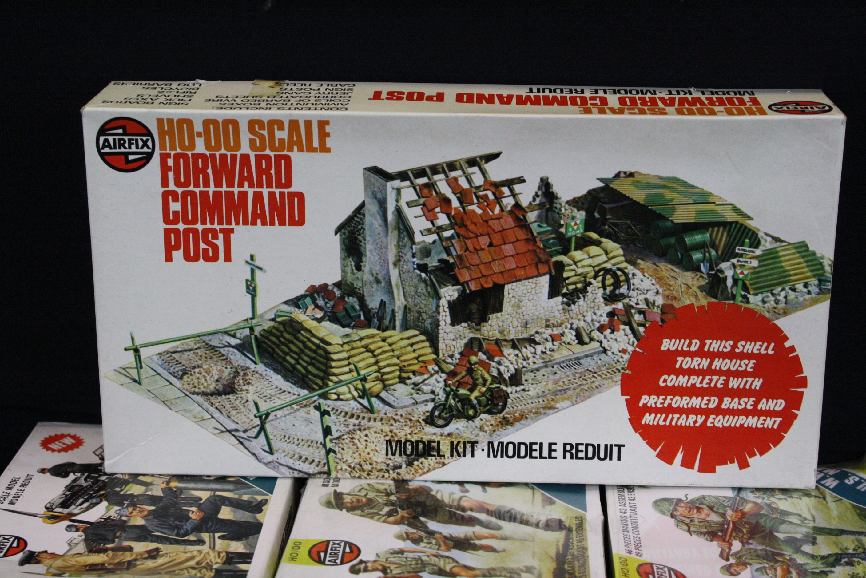 Nine Boxed Airfix HO/OO plastic figure sets to include 5 shrink-wrapped examples (01716-1 WWII US - Image 6 of 6