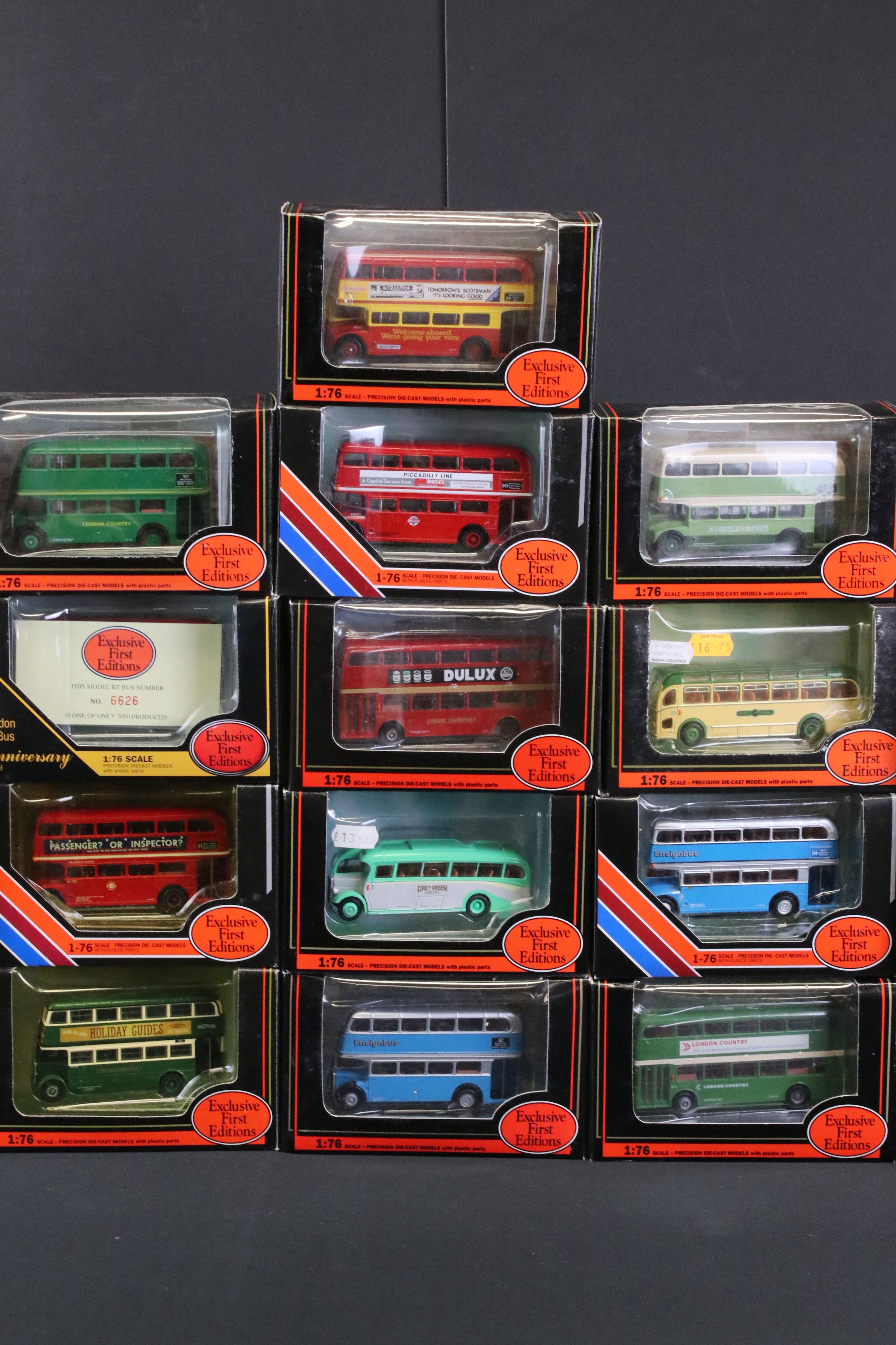 33 Boxed EFE Exclusive First Editions diecast model buses including De-Regulation examples, ex - Image 3 of 5