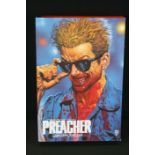 Absolute Preacher Vertigo Comics h/b book by Garth Ennis & Steve Dillon with outer sleeve, ex