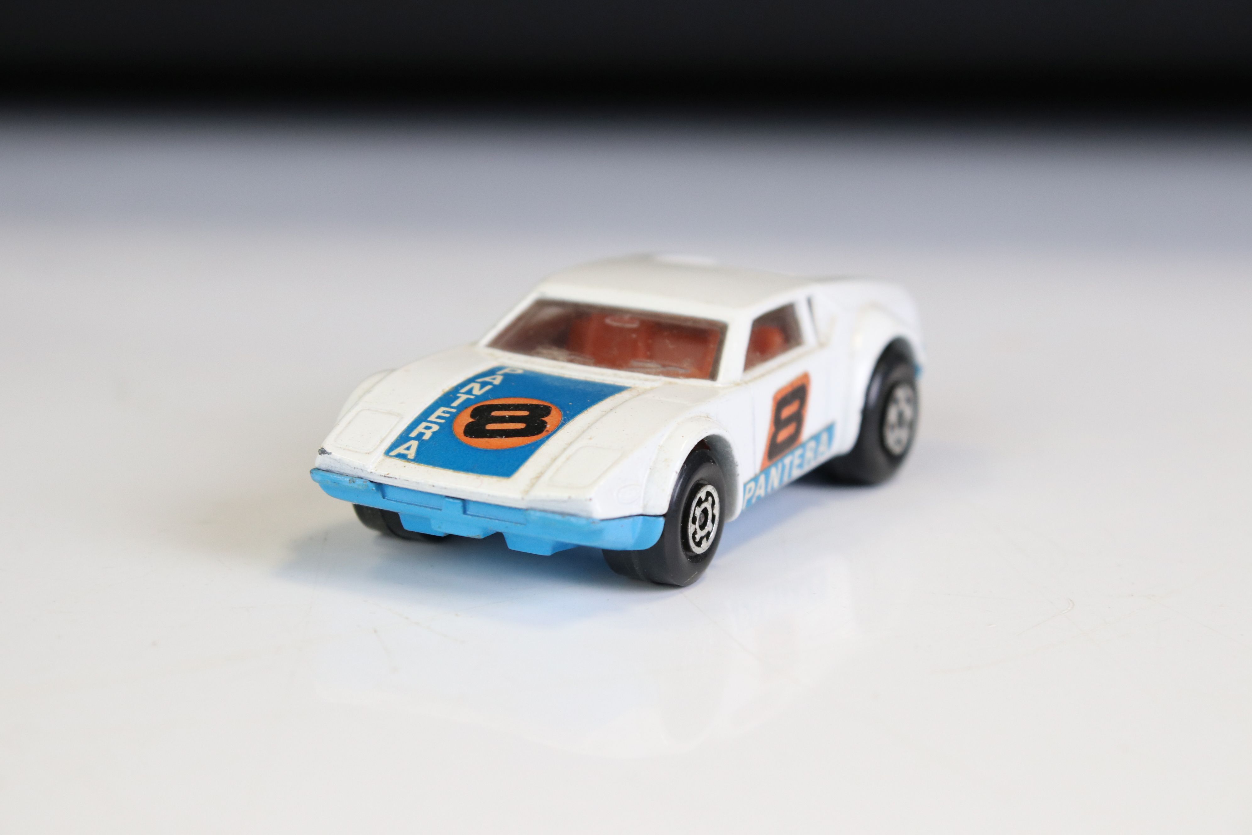 Eight boxed Matchbox Superfast diecast models to include 68 Cosmobile, 8 De Tomaso Pantera, 2 Rescus - Image 14 of 33