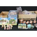 Large Collection of over 100 assorted Tomy Sylvanian families figures to include 4 x boxed