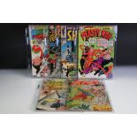 Comic - Six comics to include DC Atom no 1 (creasing to cover) & 2, DC Plastic Man no 1, Marvel Nick