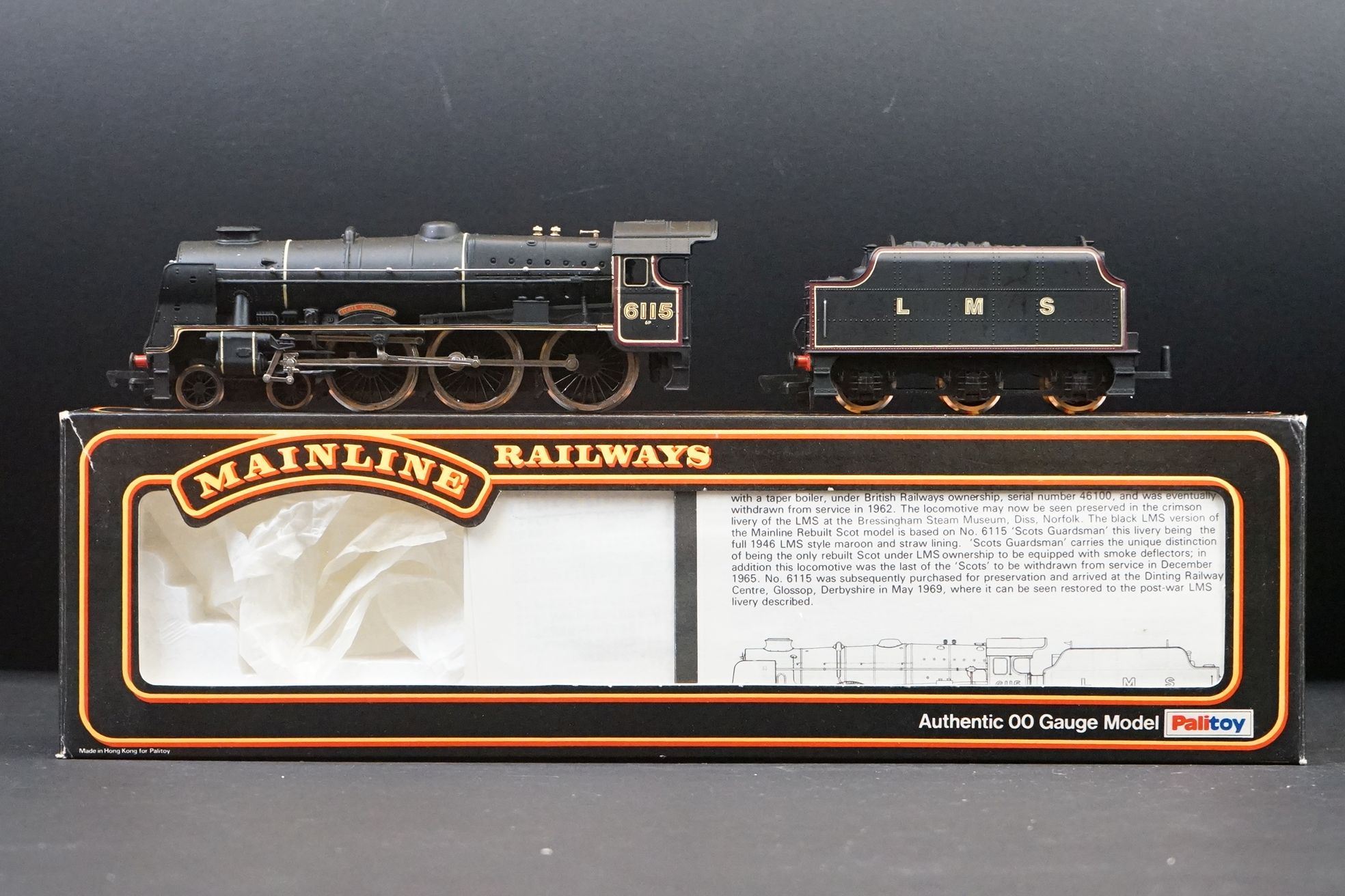 Six boxed Palitoy Mainline OO gauge locomotives to include 2 x 37056 4-6-0 6P Rebuilt Scot Class LMS - Image 5 of 17