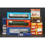 18 boxed OO gauge items of rolling stock to include 9 x Hornby (includes 2008 Merry Christmas