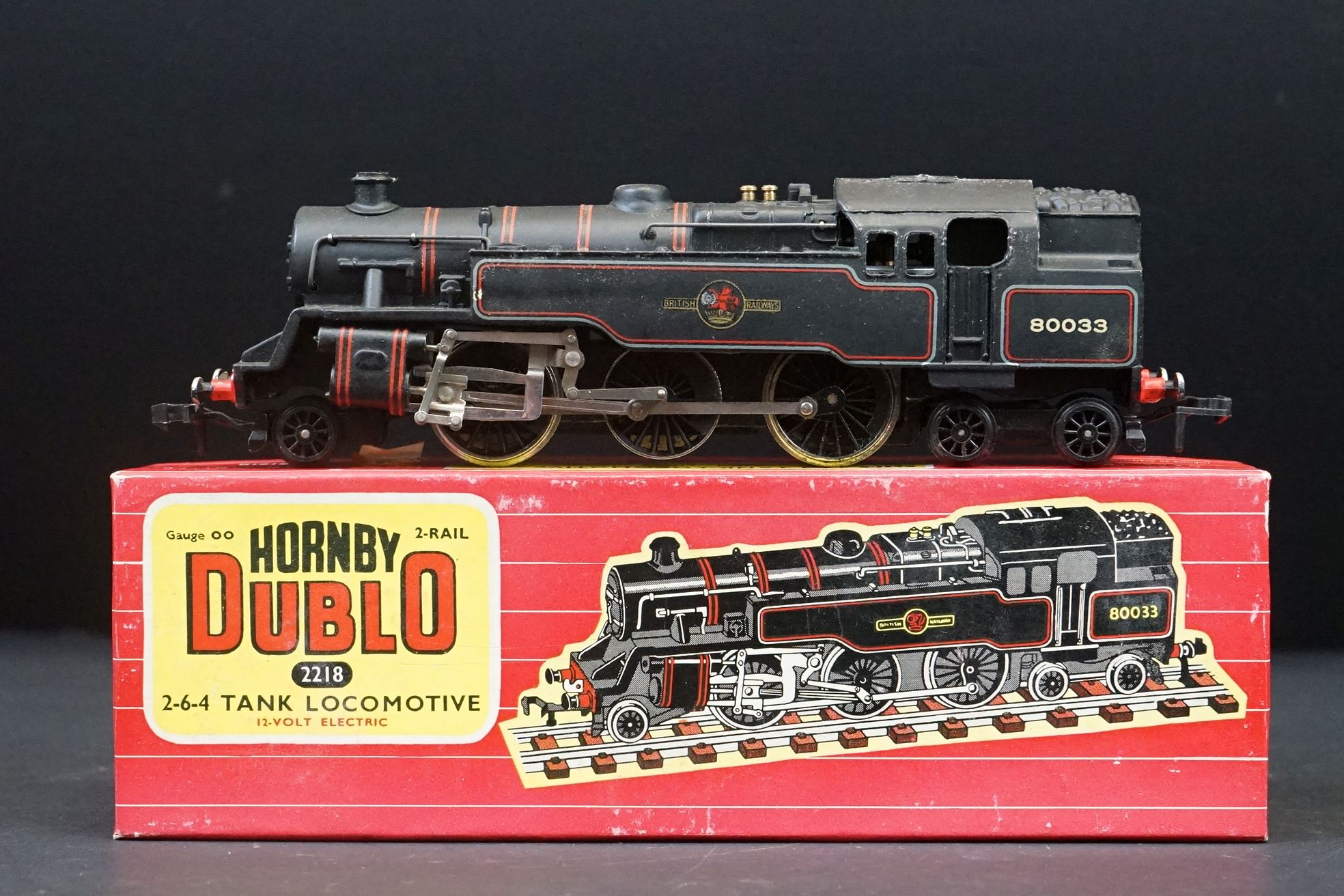 Group of OO & Hornby Dublo model railway to include boxed Hornby Dublo 2218 2-6-4 Tank Locomotive, - Image 4 of 13