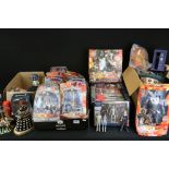 Doctor Who - 16 Carded Character Doctor Who figures featuring Moxx Of Balhoon, Cyberman, Clockwork