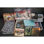 War Gaming - Large collection of Games Workshop Warhammer to include boxed Skaven Doomwheel (part