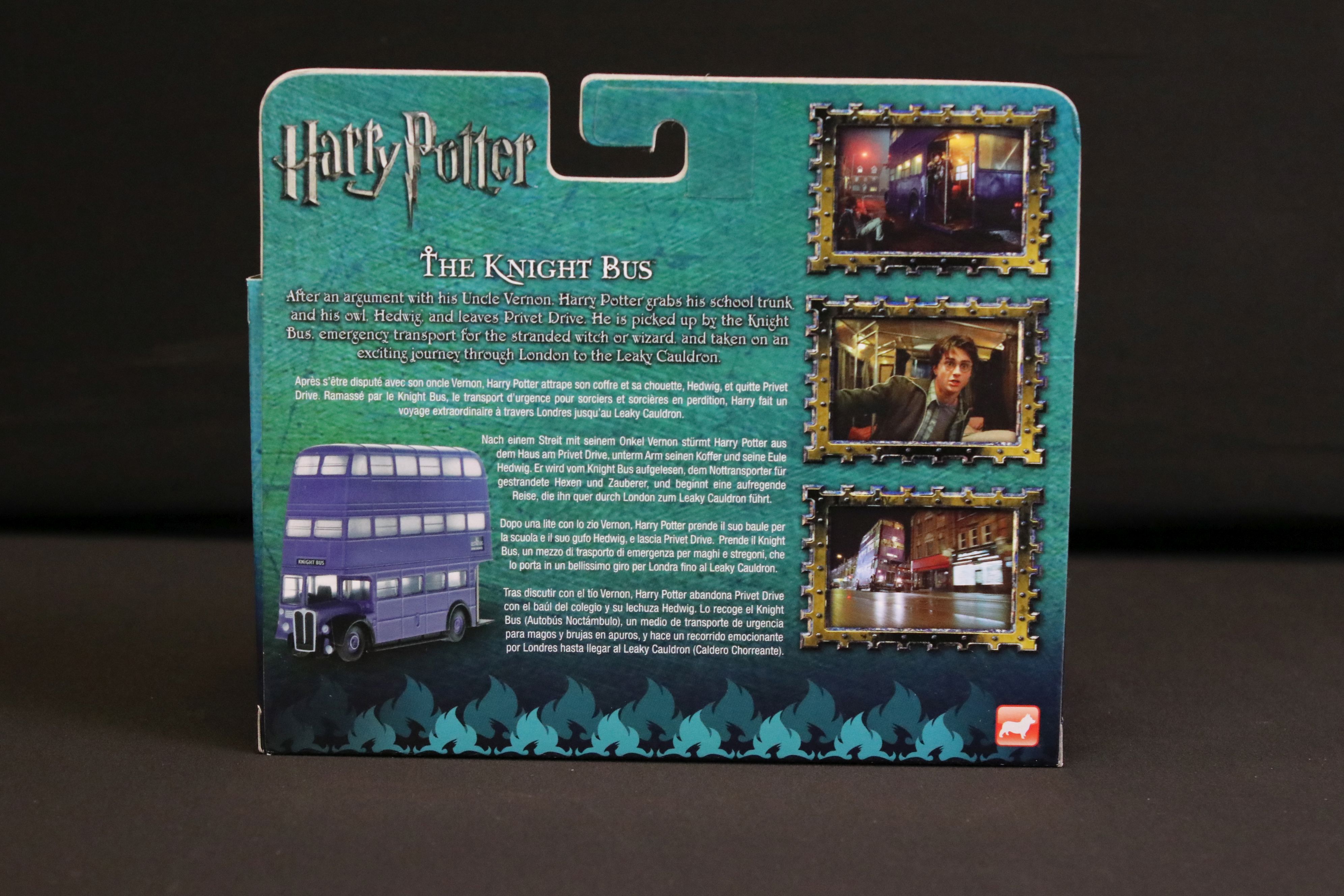 Three boxed Corgi Harry Potter diecast models to include The Knight Bus, Mr Weasley's Ford Anglia - Image 12 of 13