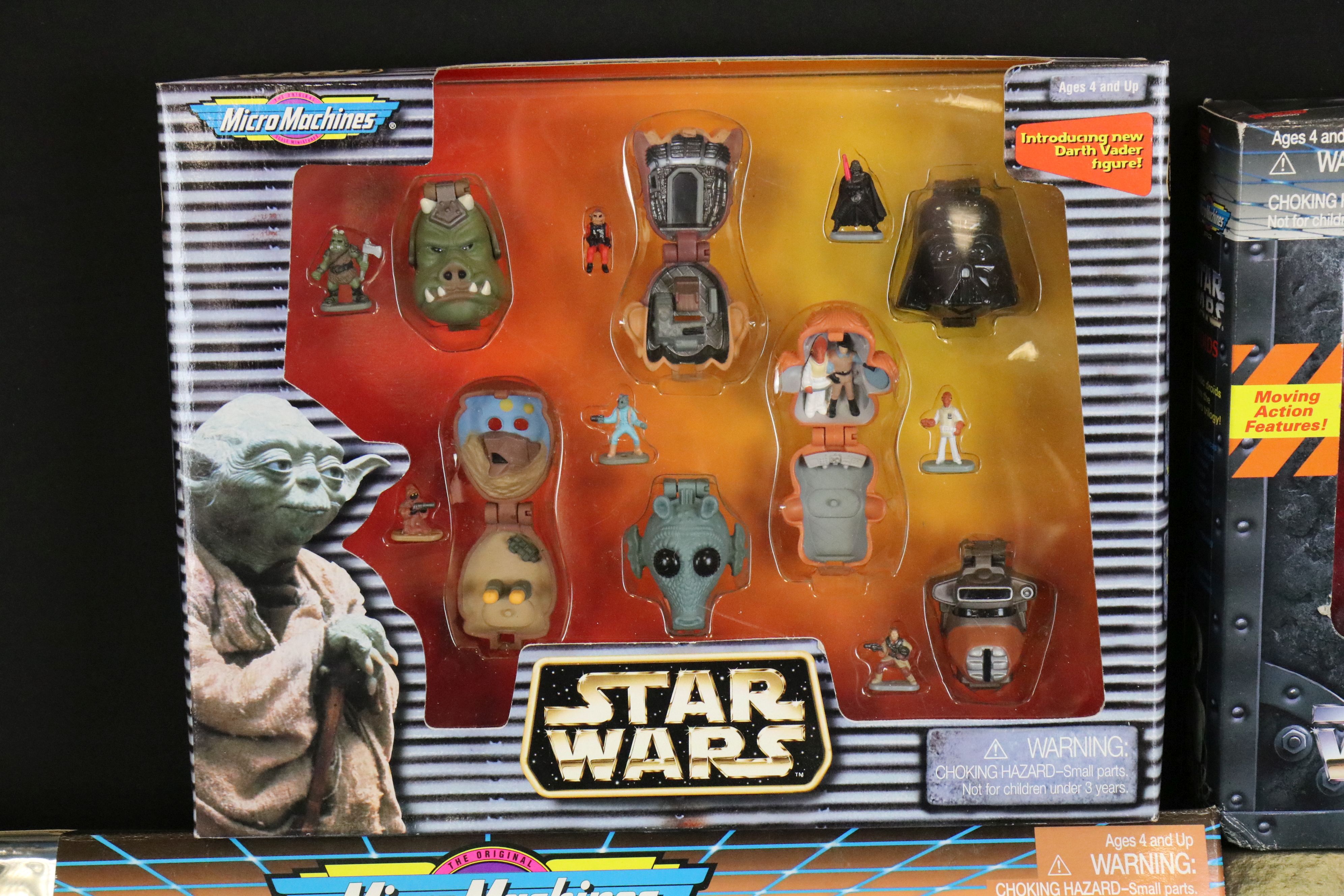 Three boxed Micro Machines Star Wars multi figure sets to include 2 x Space plus a boxed Star Wars - Image 8 of 10