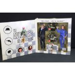 Boxed ltd edn Product Enterprise The Avengers in Colour Deluxe Talking Action Figures Set, complete,