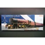 Boxed ltd edn Hornby OO gauge R1170 The Diamond Jubilee electric train set, complete and ex
