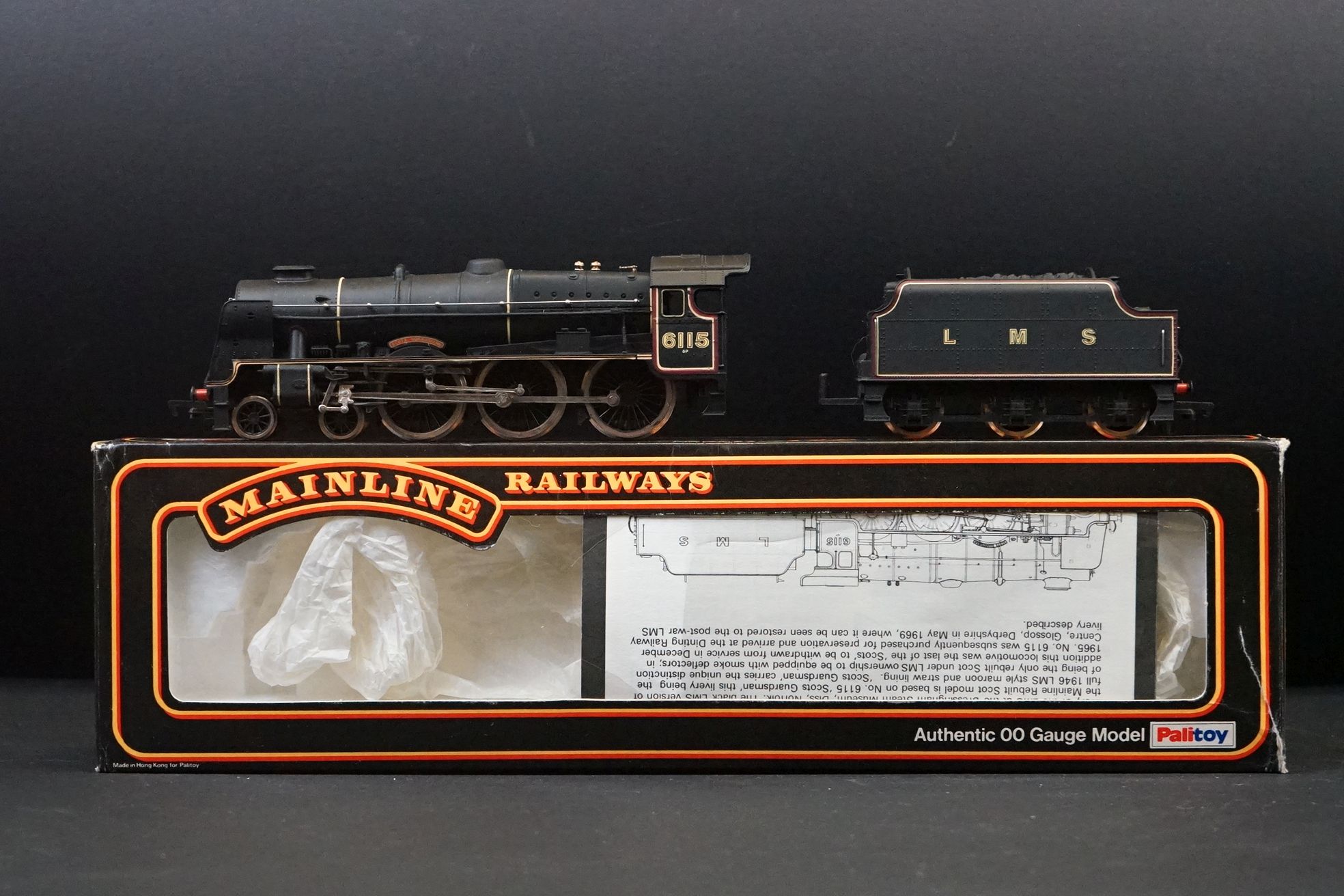 Six boxed Palitoy Mainline OO gauge locomotives to include 2 x 37056 4-6-0 6P Rebuilt Scot Class LMS - Image 2 of 17