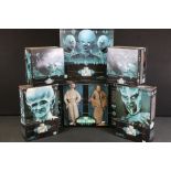Six boxed Sideshow Toy / Sideshow Collectibles The Outer Limits figures and figure sets to include