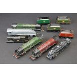 Three Hornby Dublo locomotives to include Duchess of Montrose and Duchess of Sutherland, plus 4 x