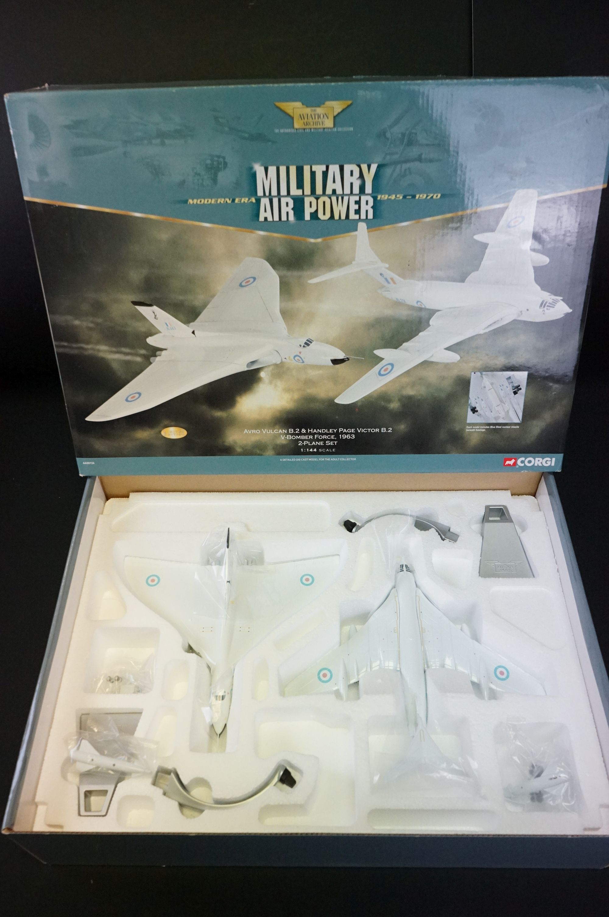 Three Boxed Corgi ' The Aviation Archive ' Military Air Power diecast models to include AA99134 1: - Image 2 of 22