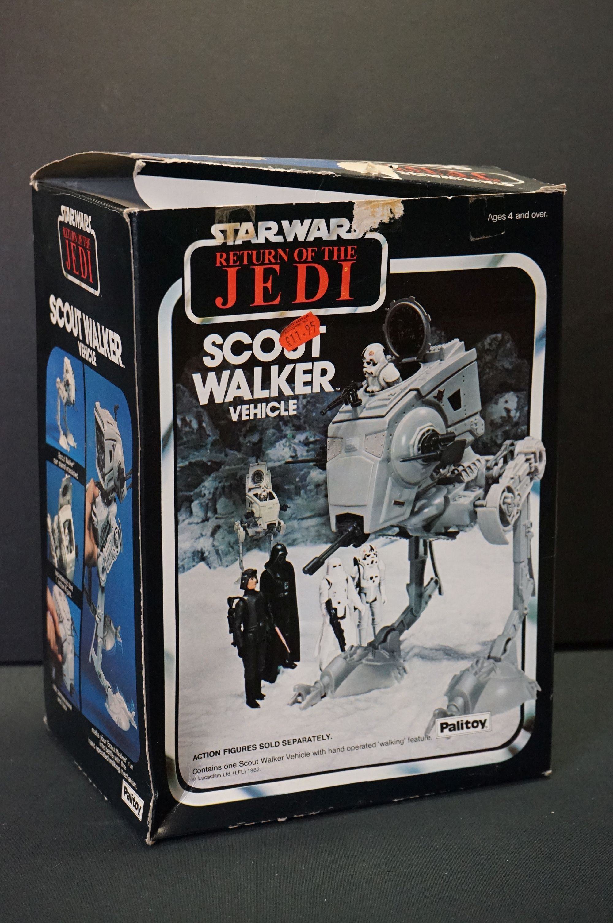 Star Wars - Two boxed Palitoy Vehicles to include Scout Walker with instructions (stickers peeling & - Image 6 of 13