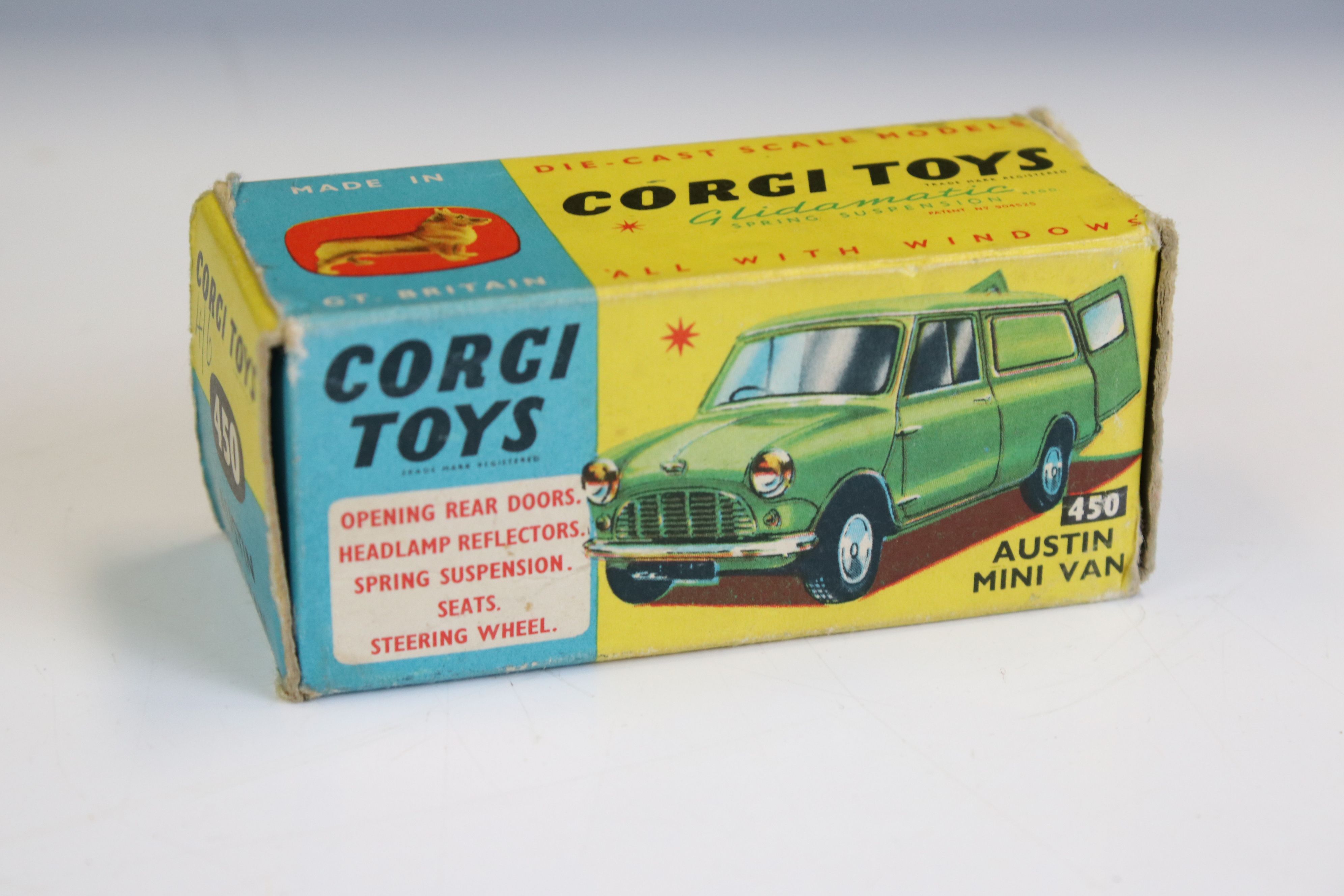 Four boxed Corgi diecast models to include 232 Fiat 200 in pink with mauve roof, 426 Chipperfield - Image 20 of 21