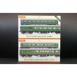 Two boxed Hornby OO gauge Southern Railway train packs to include R3161 2 BIL 2114 & R3260 A HAL,