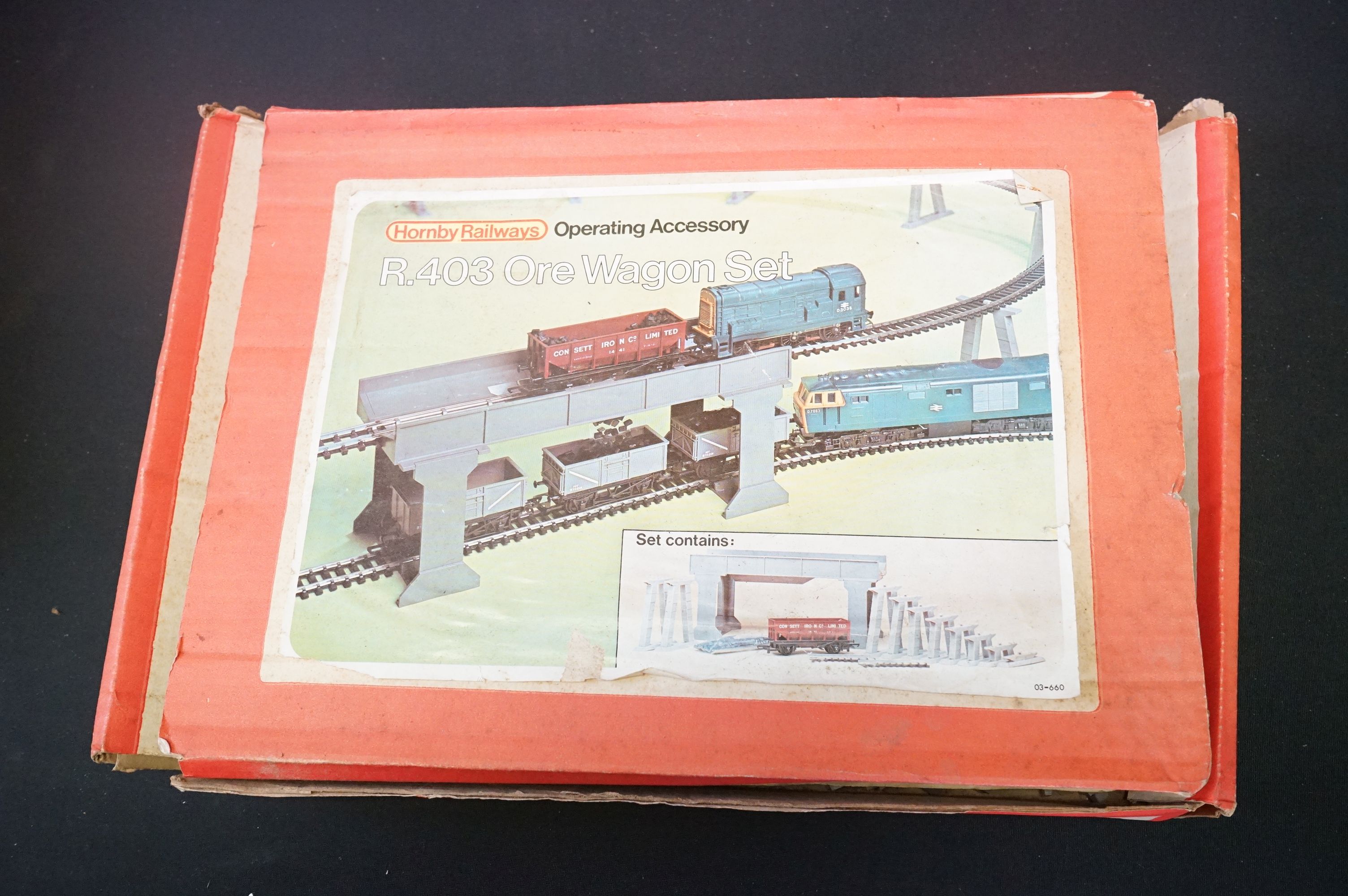 Quantity of Hornby OO gauge model railway to include boxed R504 Inter City Express Set containing - Image 5 of 12