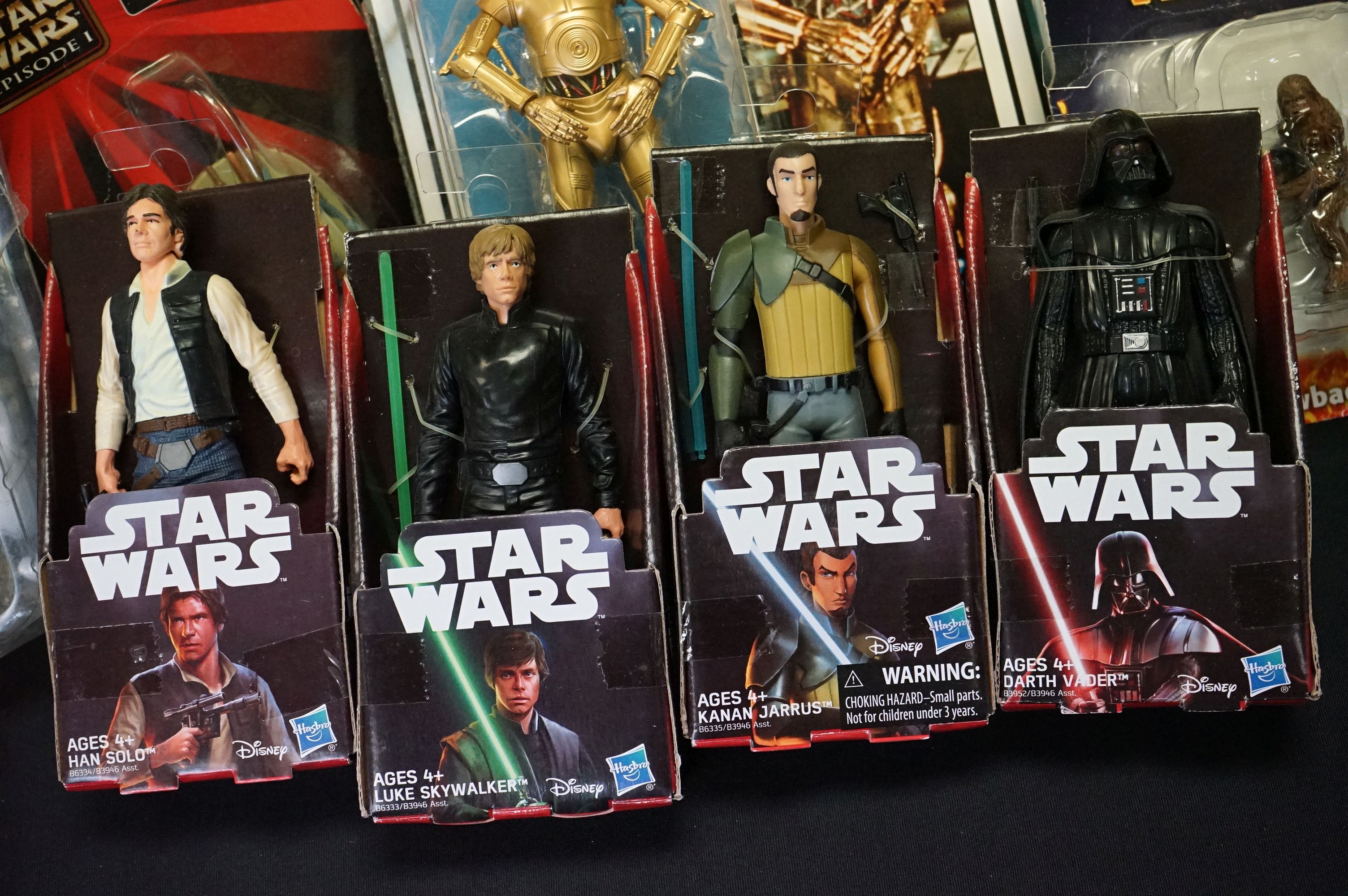 Star Wars - 24 Carded / boxed Star Wars figures to include 8 x Kenner (Shadows of The Empire Xizor - Image 2 of 15