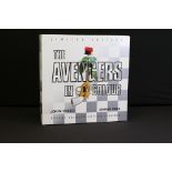 Boxed ltd edn Product Enterprise The Avengers in Colour Deluxe Talking Action Figures Set,