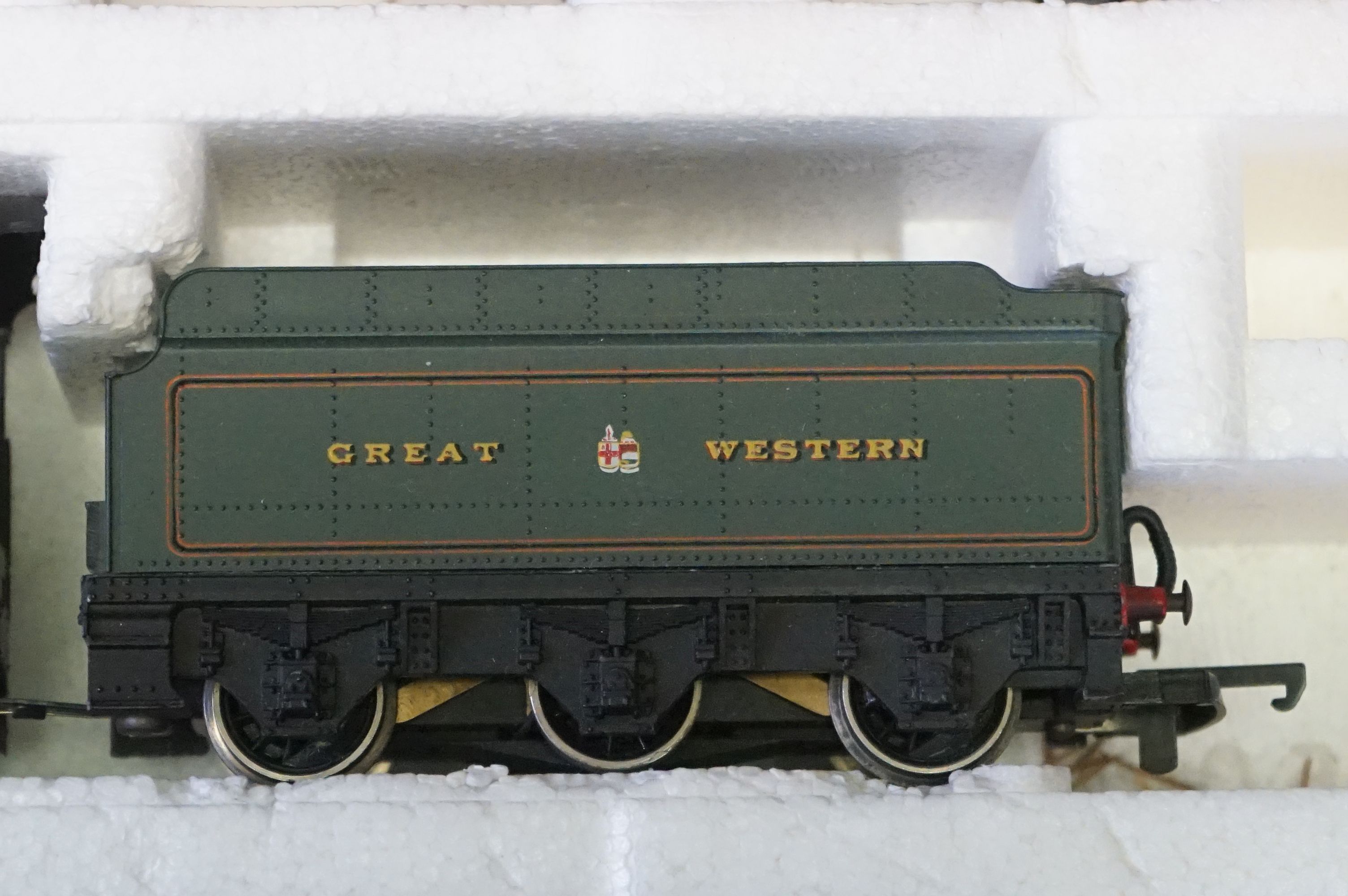 Boxed Lima OO gauge The Great GWR Railway Show train set containing Gearoge V locomotive, rolling - Image 9 of 12