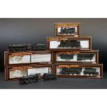 Six boxed Palitoy Mainline OO gauge locomotives to include 2 x 37056 4-6-0 6P Rebuilt Scot Class LMS