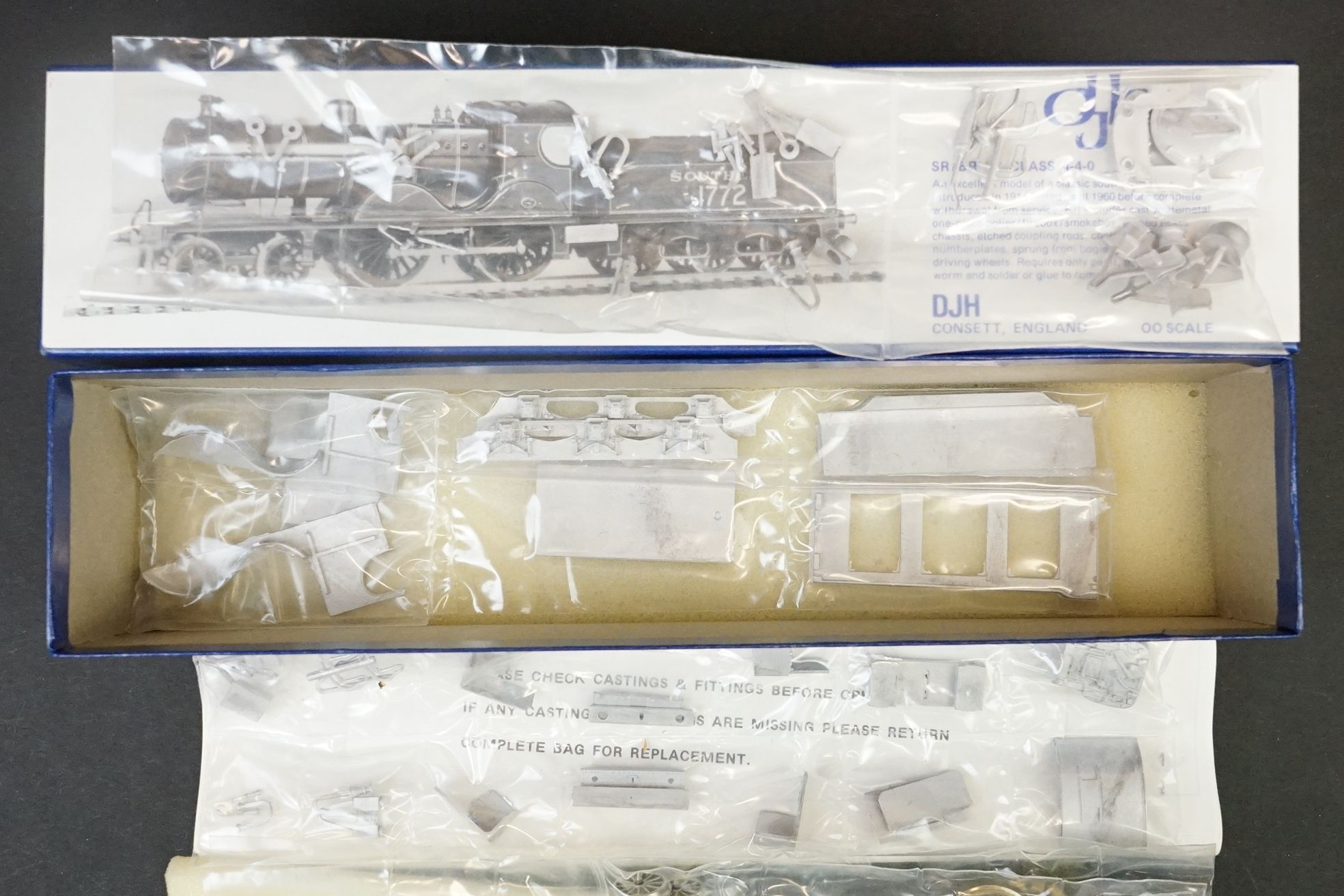 Two boxed & unbuilt DJH OO gauge metal model kits to include K43 LBSC/SR/BR C2X 0-6-0 & K44 SR/BR ' - Image 8 of 11