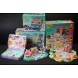 Polly Pocket - Three boxed Bluebird Polly Pocket play sets to include Jewel Case play set (missing 2