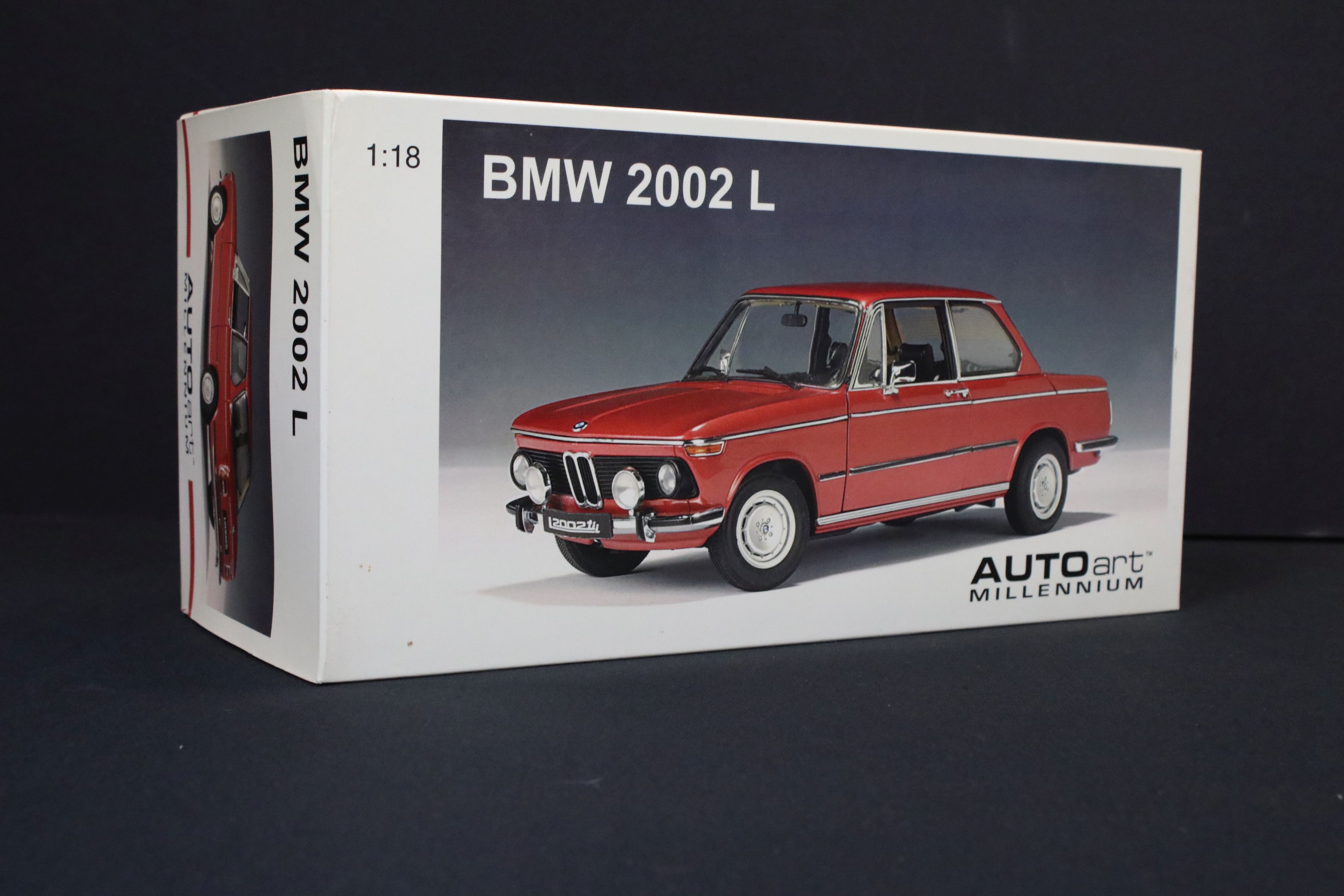 Two boxed AutoArt Millennium 1/18 diecast models to include BMW 2002 L and Lancia Fulvia 1.6HF - Image 2 of 14