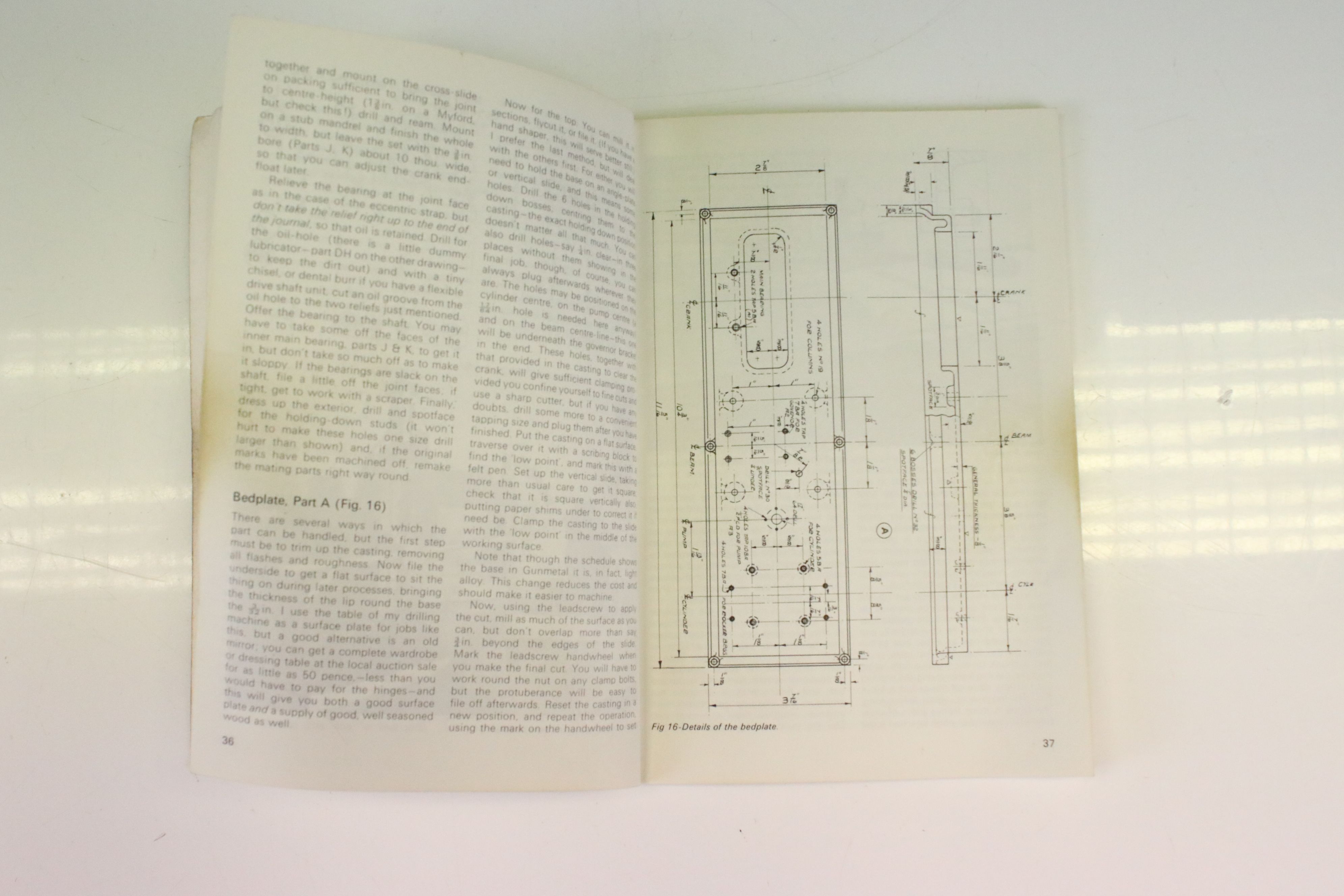 Live Steam - 'Mary' Four-Column Beam Engine, built in 1986 by S. Mather, with parallel motion and - Image 7 of 7