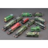 Nine OO gauge locomotives to include Lima King George V, Hornby King Edward I, Hornby 0-6-0 GWR