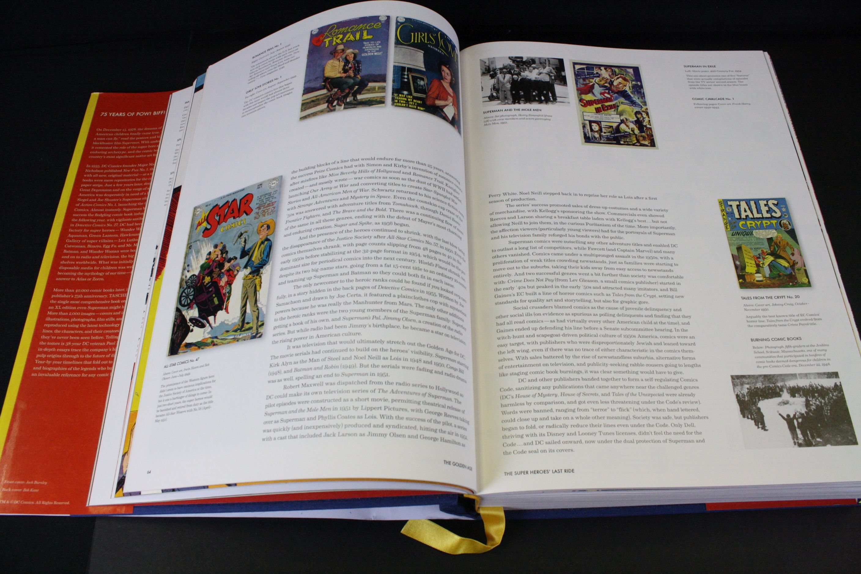 Book - Taschen 75 Years of DC Comics The Art of Modern Mythmaking by Paul Levitz h/b book without - Image 2 of 4