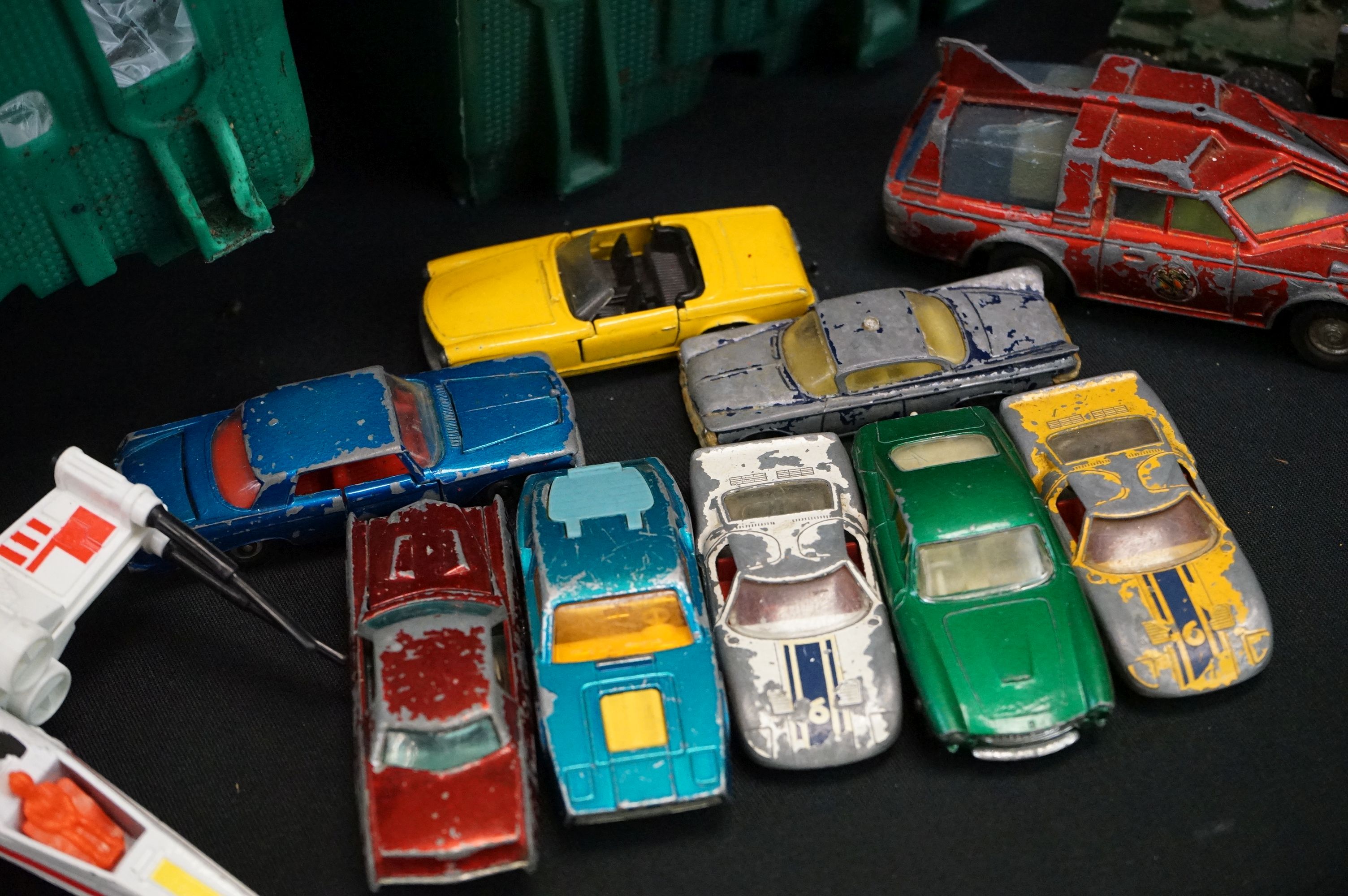 Over 35 Mid 20th C onwards play worn diecast models to include Dinky, Corgi, Matchbox and Lone Star, - Image 11 of 15