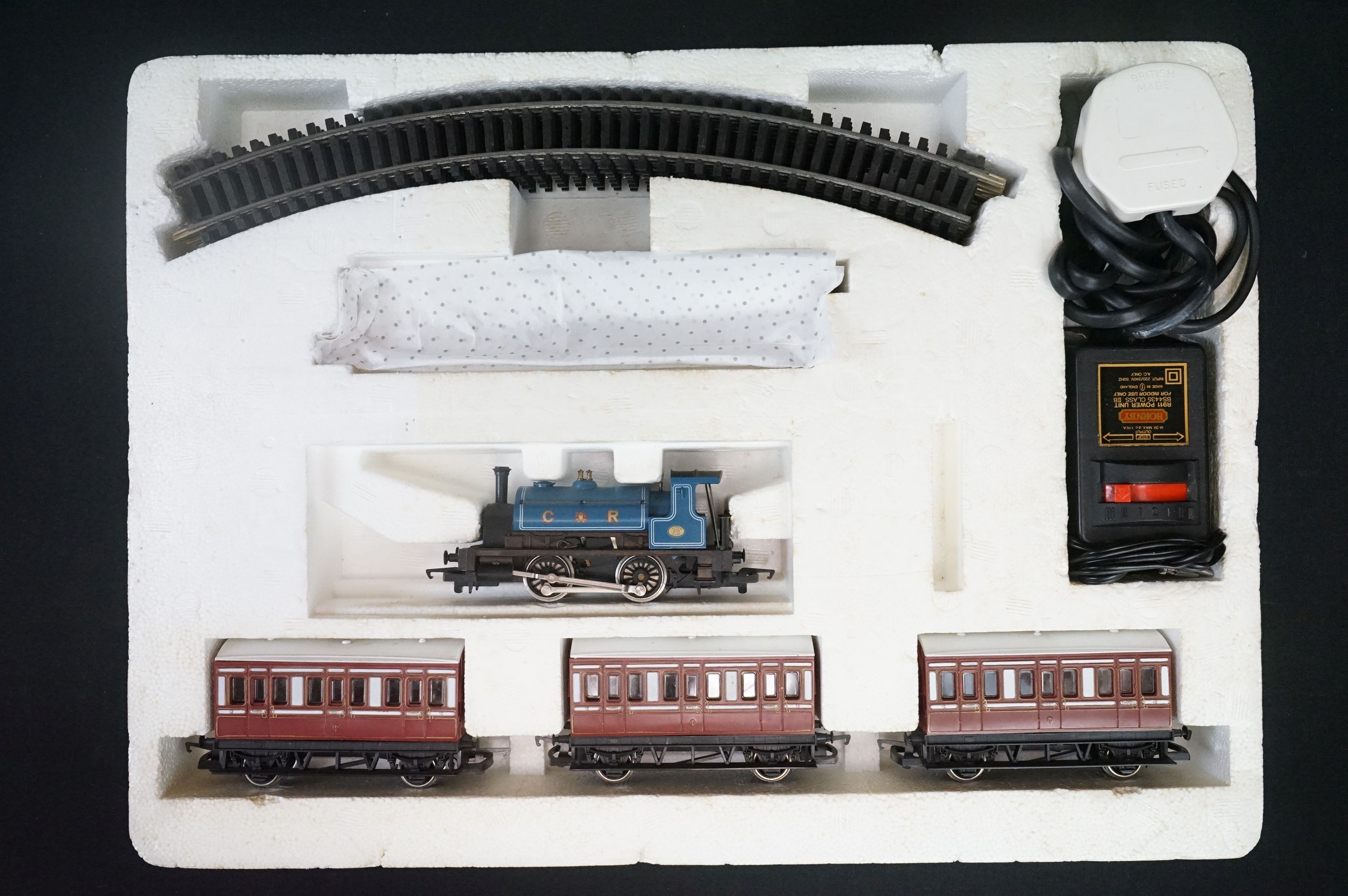 Boxed Hornby OO gauge R1048 The Western Pullman electric train set complete with Cadbury Castle - Image 2 of 18